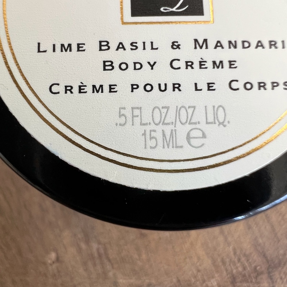 New Lime Basil and Mandarin Body Creme - Picture 2 of 4